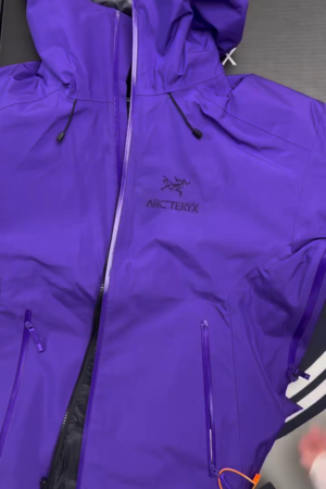 Royal Purple Waterproof Hooded Performance Jacket