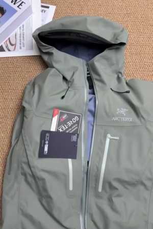 Sage Green Waterproof Hooded Shell Jacket